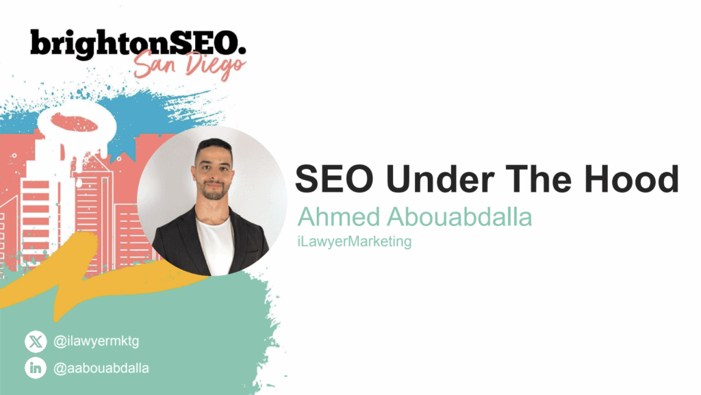 Ahmed Abouabdalla - SEO Under the Hood
